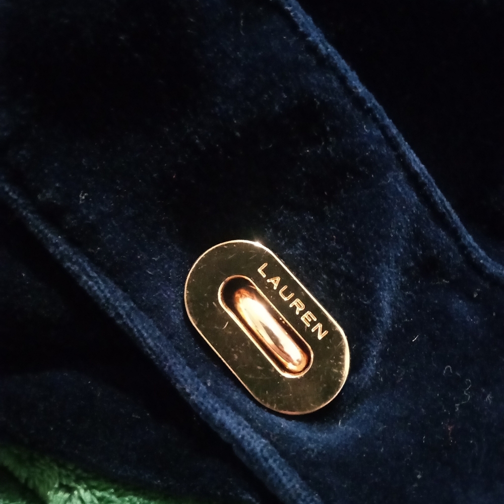 Ralph Lauren Navy Blue Hooded Zip-Up Jacket - Picture 7 of 9